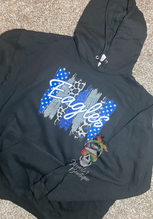 Youth Eagles Brushstroke