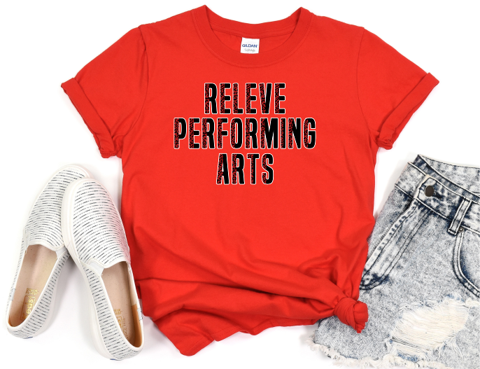 Releve Performing Arts Leopard Letters