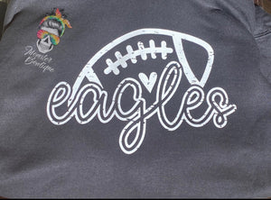 Eagles Football (heart)