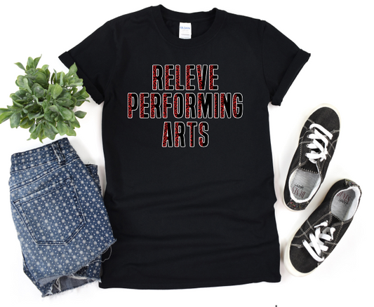 Youth Releve Performing Arts Leopard Letters